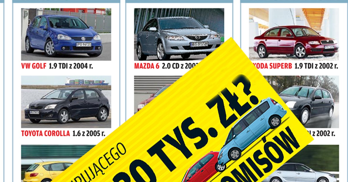 Używane auto za 30 000 zł. 50 najlepszych propozycji!
