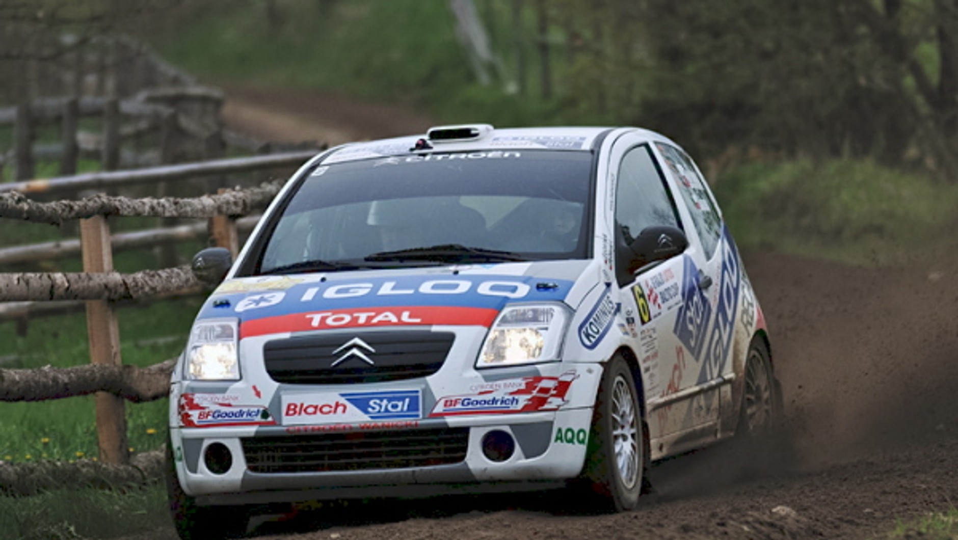 Rajd Lotos Baltic Cup 2010: w Citroën Racing Trophy walczono do ostatnich metrów