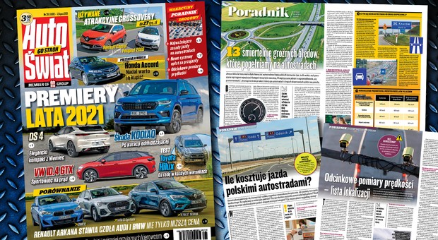 Nowy Auto Świat z poradnikiem drogowym na wakacje