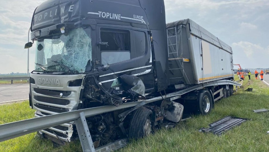Na szczęście w wyniku wypadku nikt nie ucierpiał