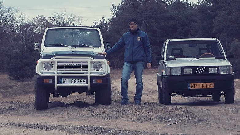 Suzuki Samurai kontra Fiat Panda