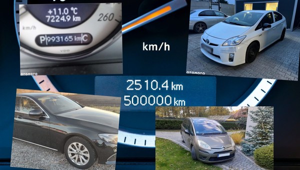 Sprawdziłem ogłoszenia samochodów z największymi przebiegami. Są przeróżne auta, nawet takie, które w ogóle nie wyglądają na swój przebieg