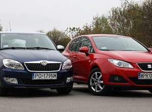 Seat Ibiza IV vs Skoda Fabia II: oszczędne bliźniaki. Test porównawczy. Opinie