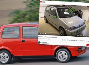 Polak potrafi! To Cinquecento rozpędza się do 100 km/h w 6 sekund i "mieli" opony [WIDEO]