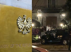 Samochód wjechał w ogrodzenie polskiej ambasady w Waszyngtonie. Sprawa nie ma nic wspólnego z geopolityką