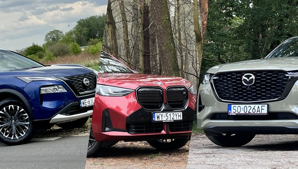 Nissan X-Trail, BMW X3 i Mazda CX-60