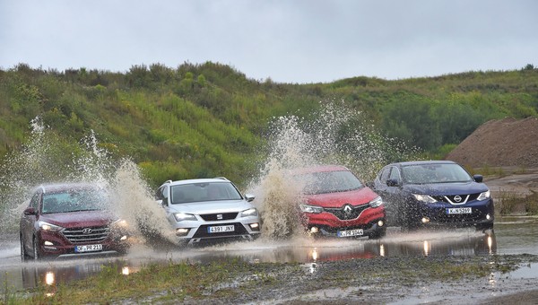 4 razy 4x4 - starcie kompaktowych SUV-ów