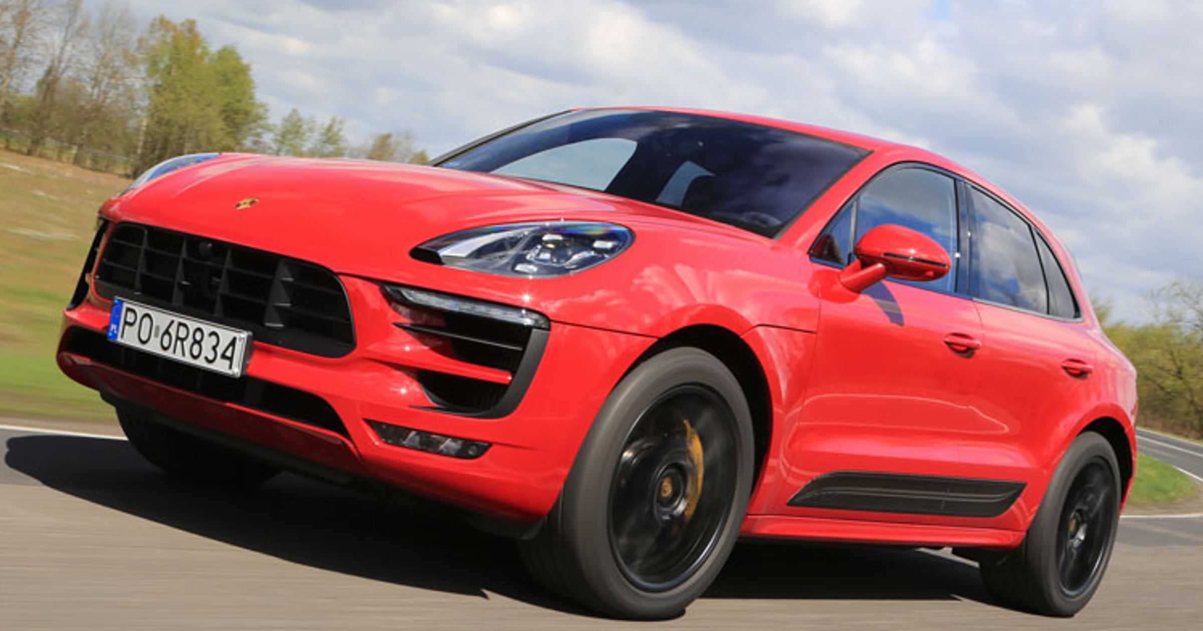Porsche Macan GTS - czerwony alarm