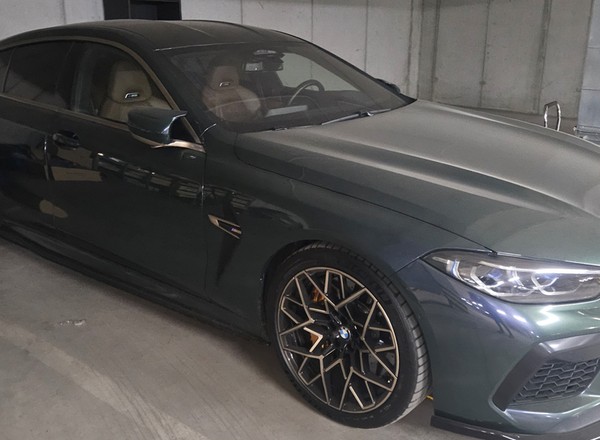 BMW M8 Competition Gran Coupe na licytacji skarbowej. Należało do biznesmena z Radomia