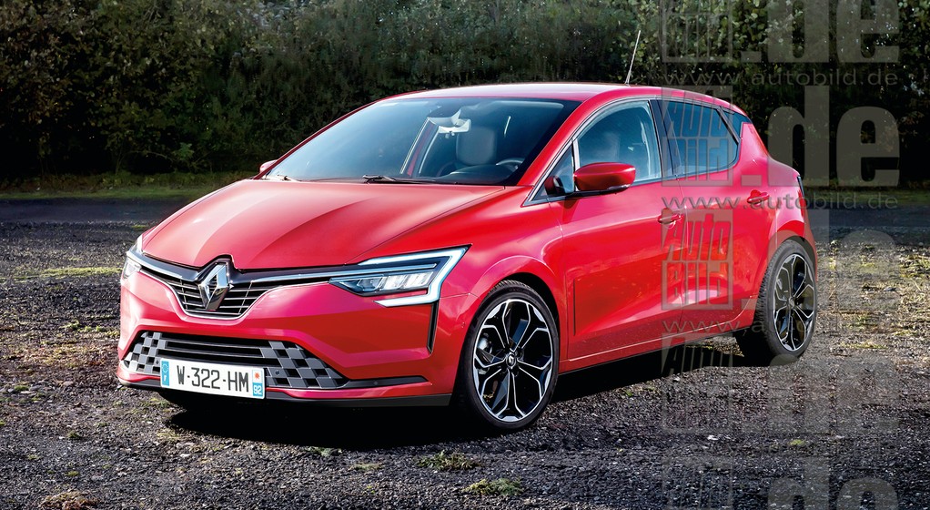 Renault Clio V - wizualizacja