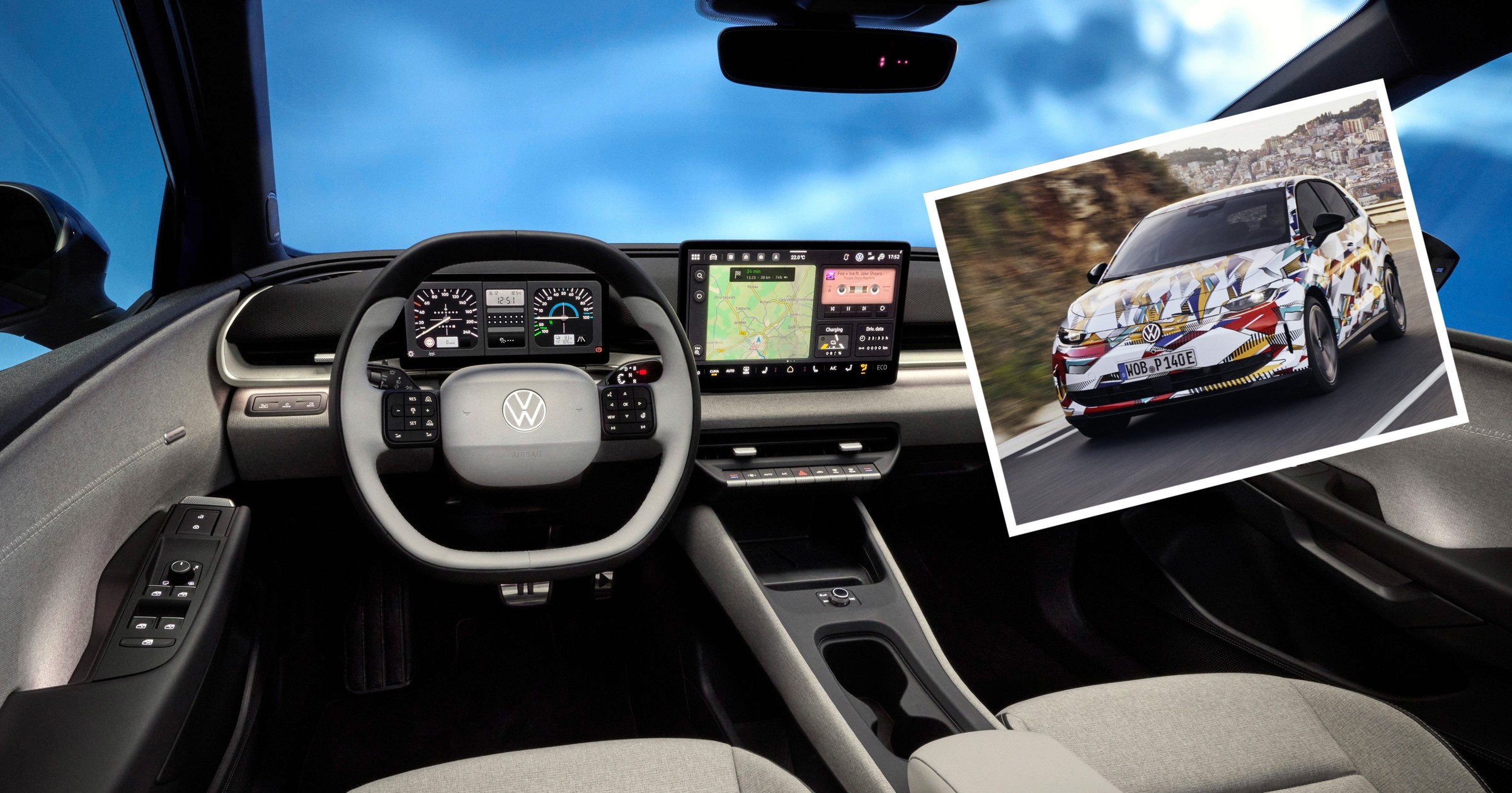 Volkswagen ID. Polo - pierwsze zdjęcia wnętrza