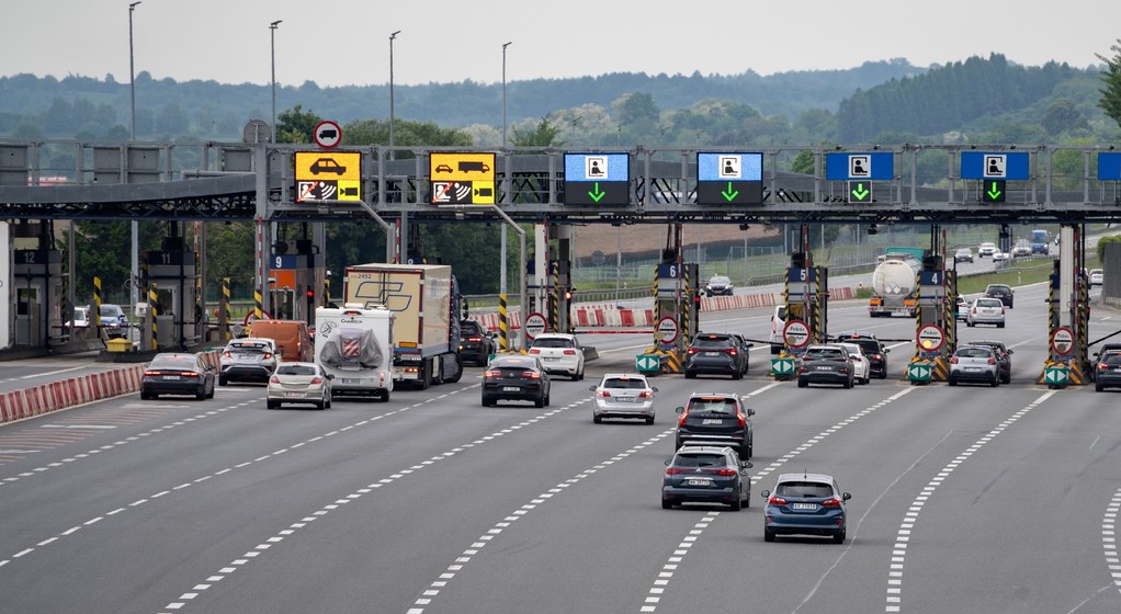 Autostrada A4 - bramki w Balicach