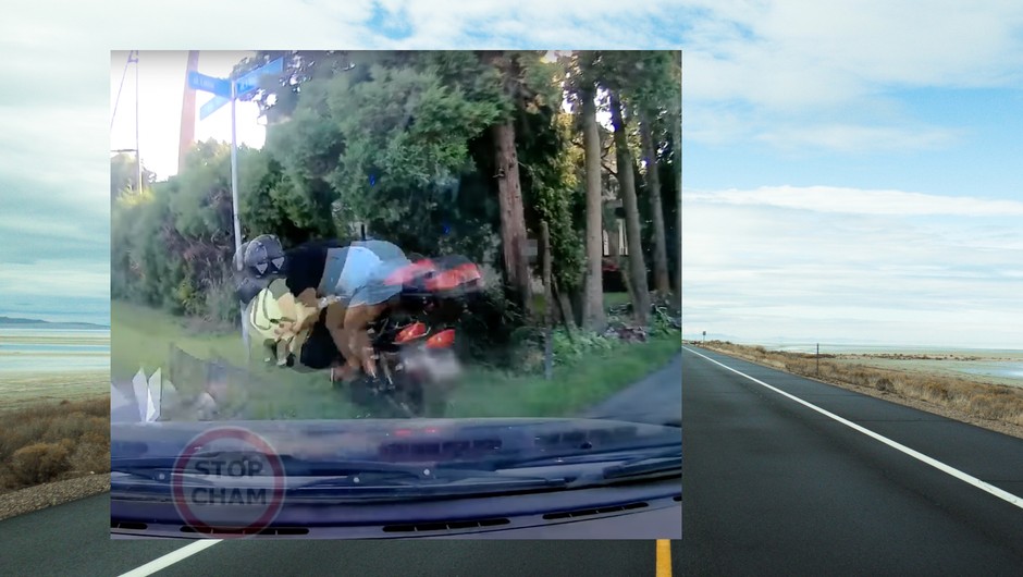 Wypadek motocykla