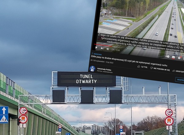 Na drodze S2 zatoka dla ITD utrudnia życie kierowcom. Problem w tym, że ITD prawie wcale z niej nie korzysta