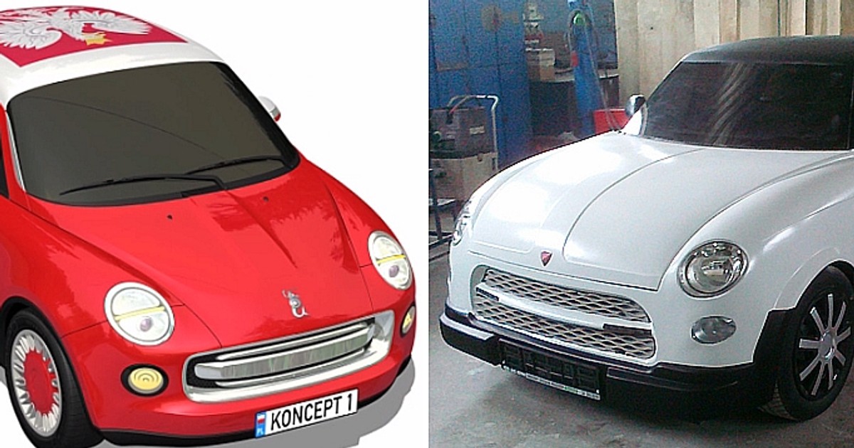 Syrena AK Motor (z lewej) i Syrenka AMZ Kutno (z prawej)