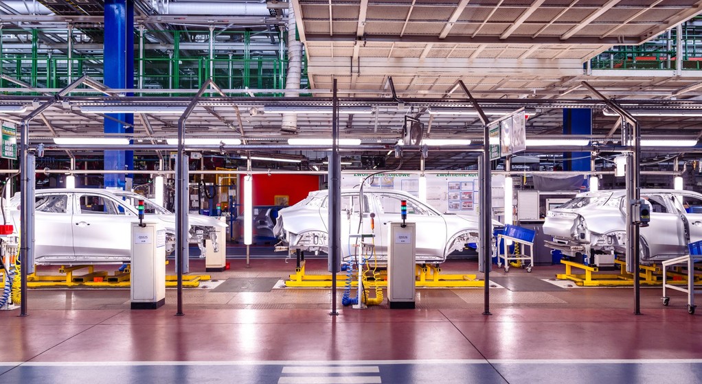 Produkcja Alfy Romeo Junior w fabryce w Tychach (2024 r.)