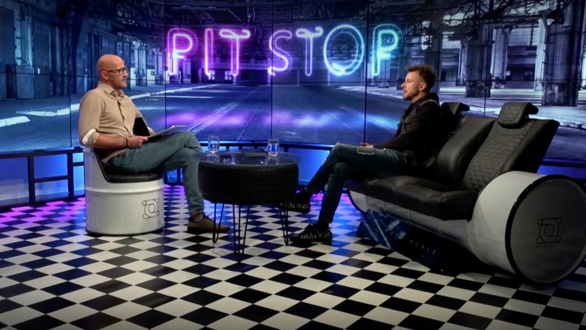 Piotr Kupicha w programie Auto Świat Pit Stop