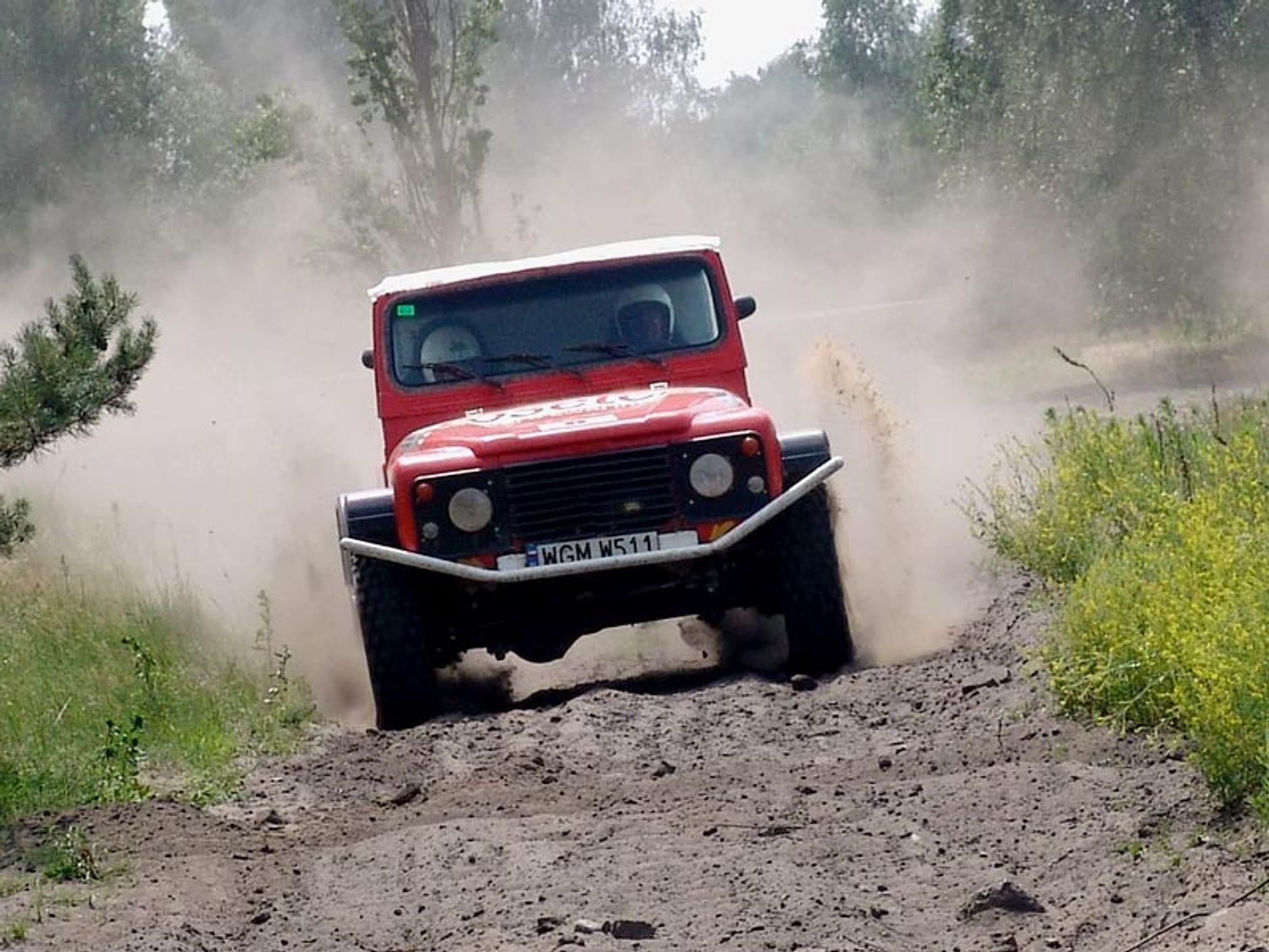 Polskie Safari 2007: w upale i piasku (fotogaleria)