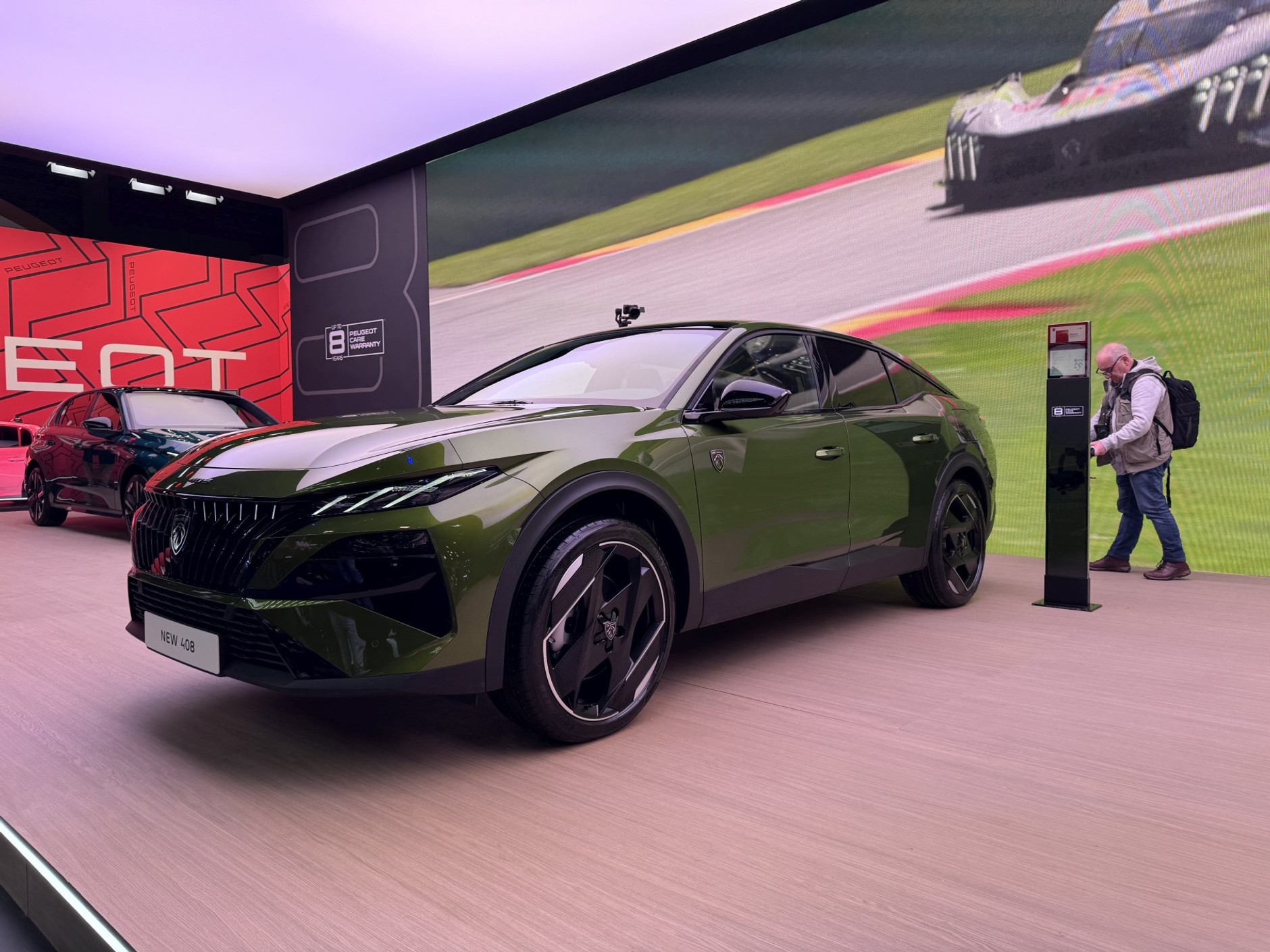 Peugeot 408 po liftingu (2026 r.)