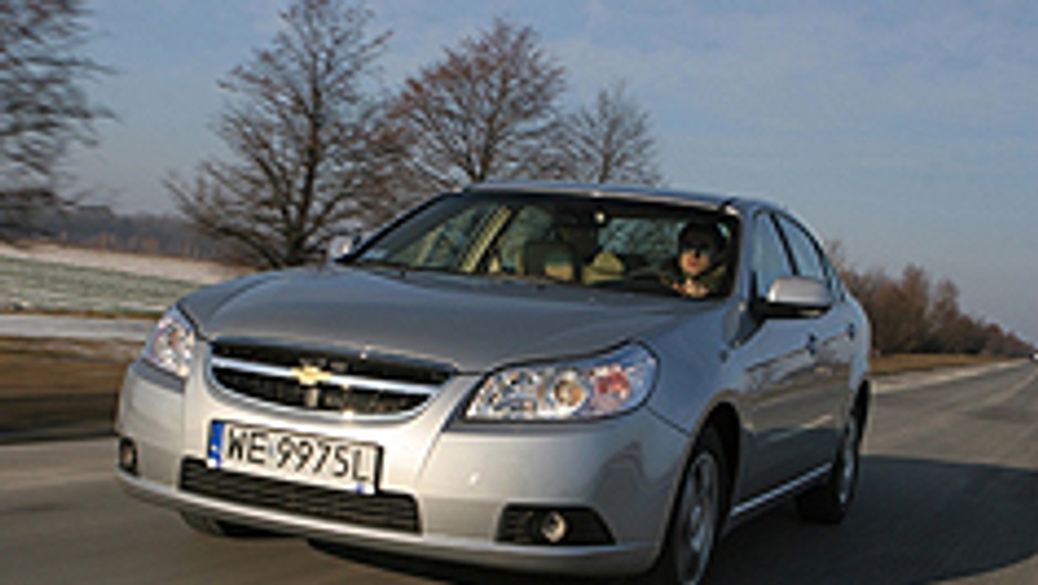 Chevrolet Epica - Zupełnie przyzwoita limuzyna