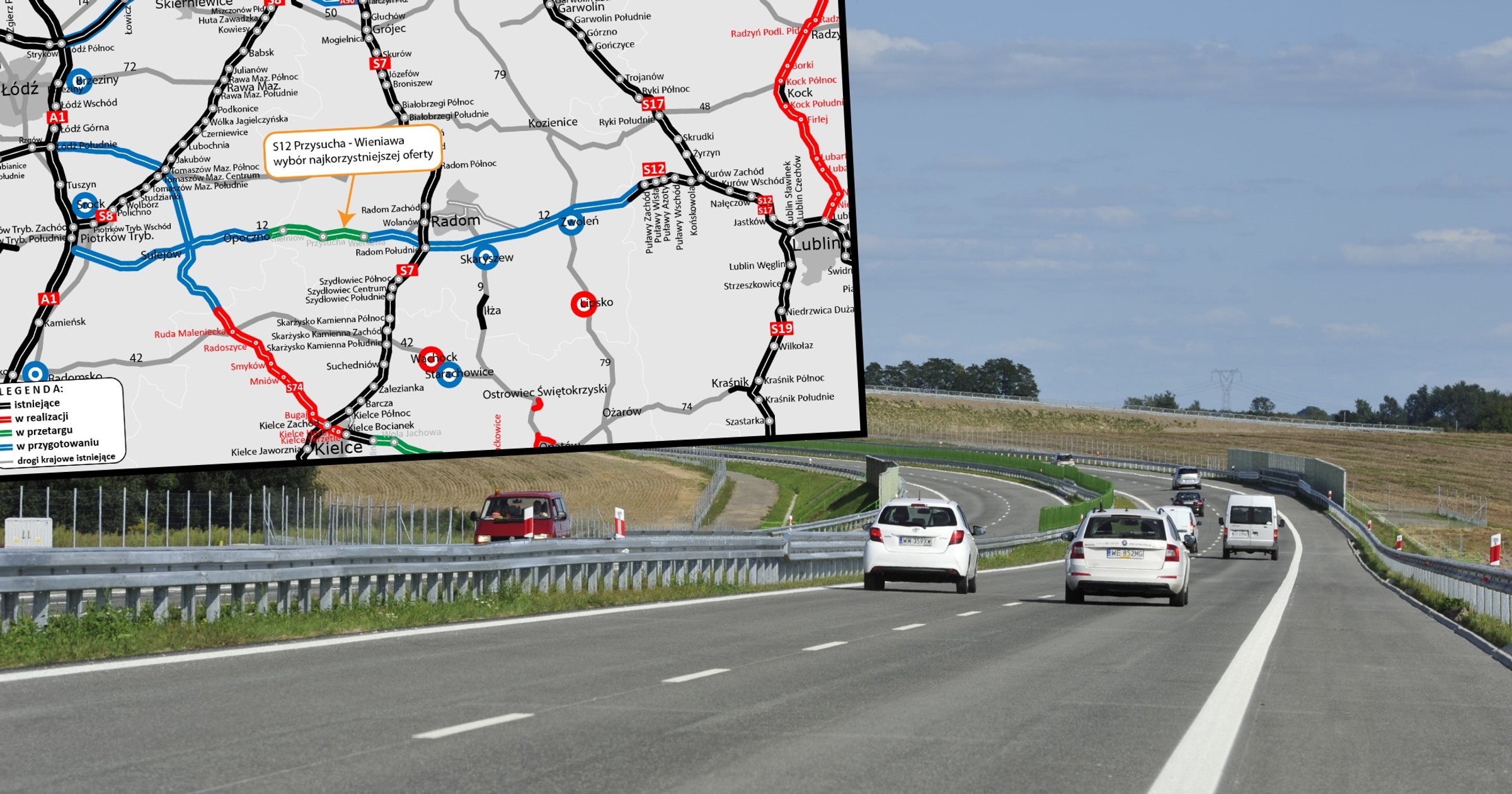 GDDKiA wybrała wykonawcę odcinka trasy S12. Ta sama firma wybuduje fabrykę Izery