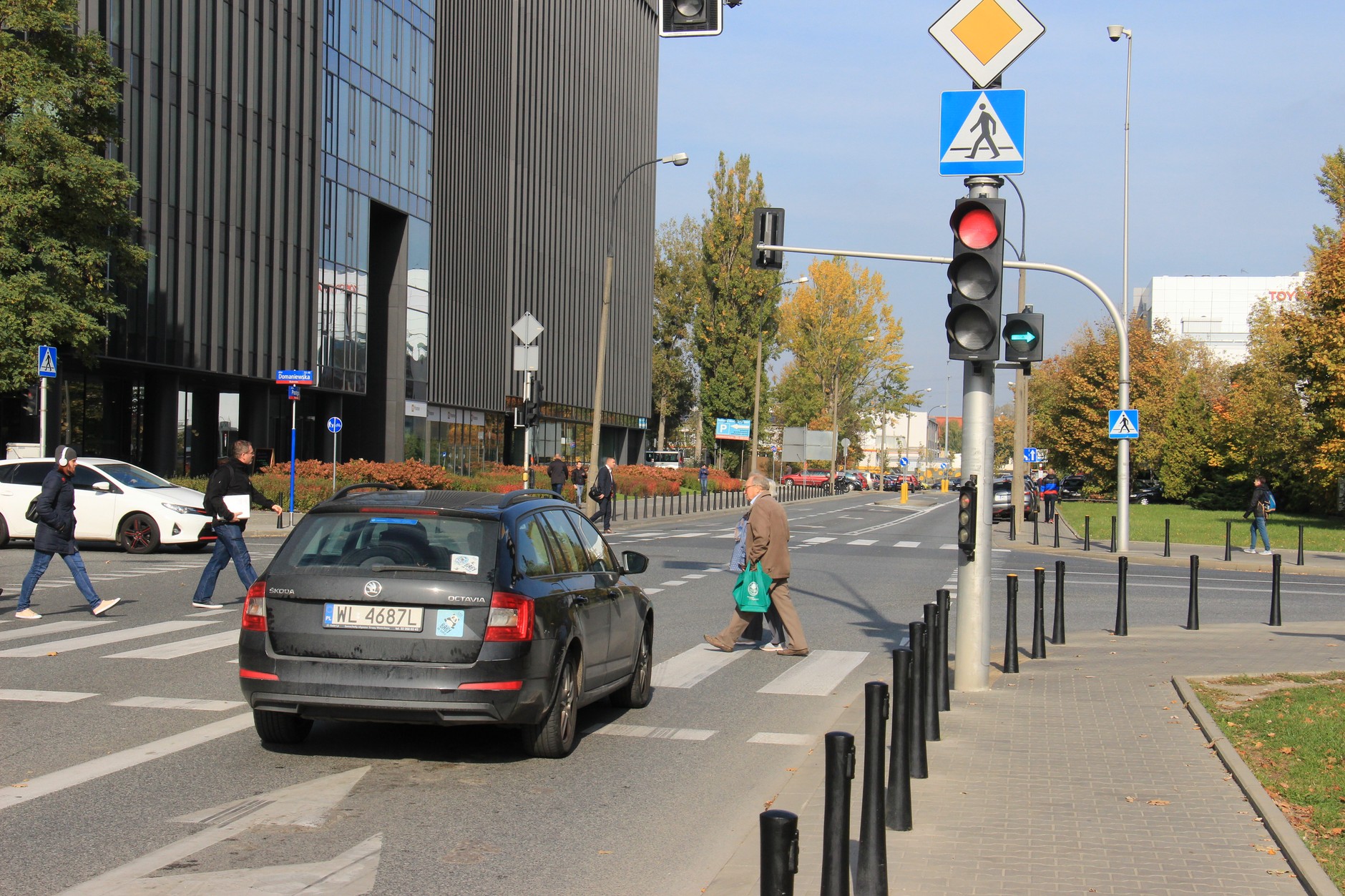 Zielona strzałka