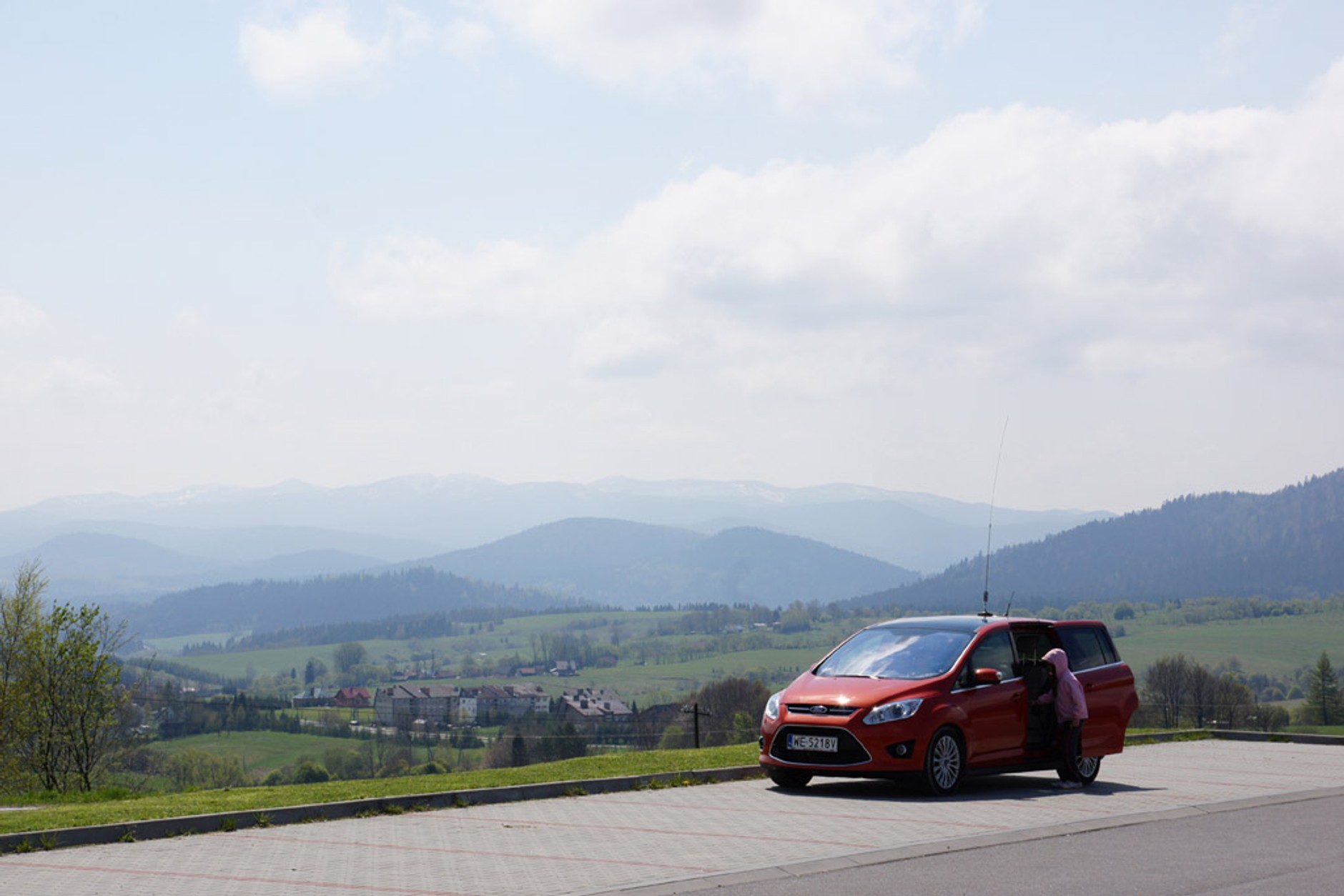 C-Maxem jedziemy z dziećmi w Bieszczady