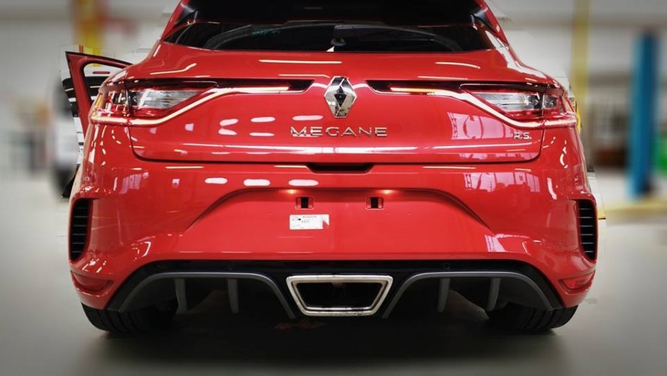 Nowe Renault Megane RS przyłapane