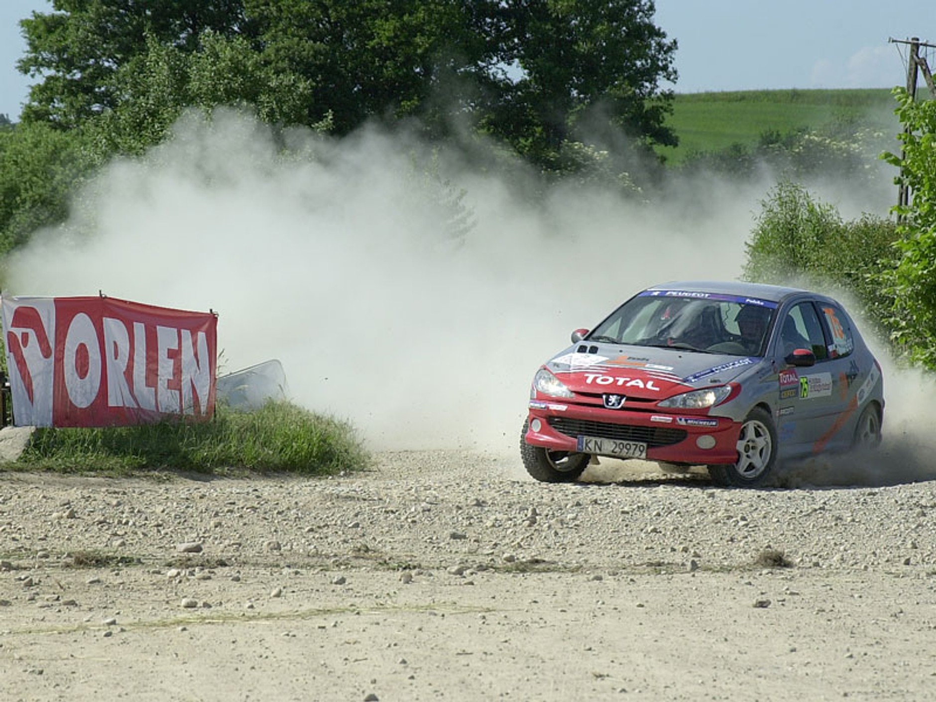 Rajd Polski 2007: wypadek Dudy, kurz i emocje (fotogaleria)