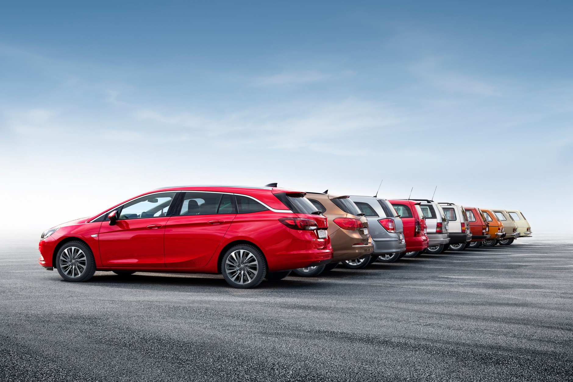 Opel - 10 generacji kombi