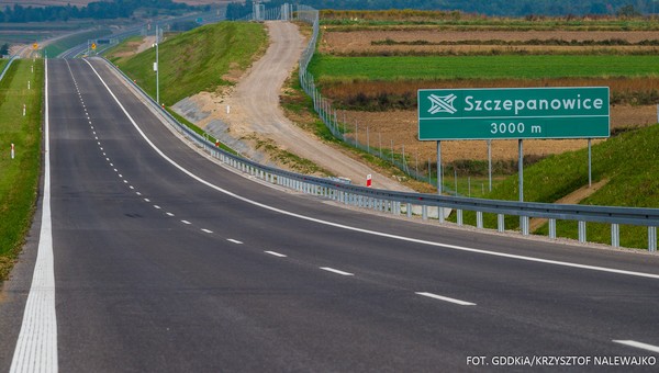 Droga S7 – nowy odcinek na północ od Krakowa już gotowy