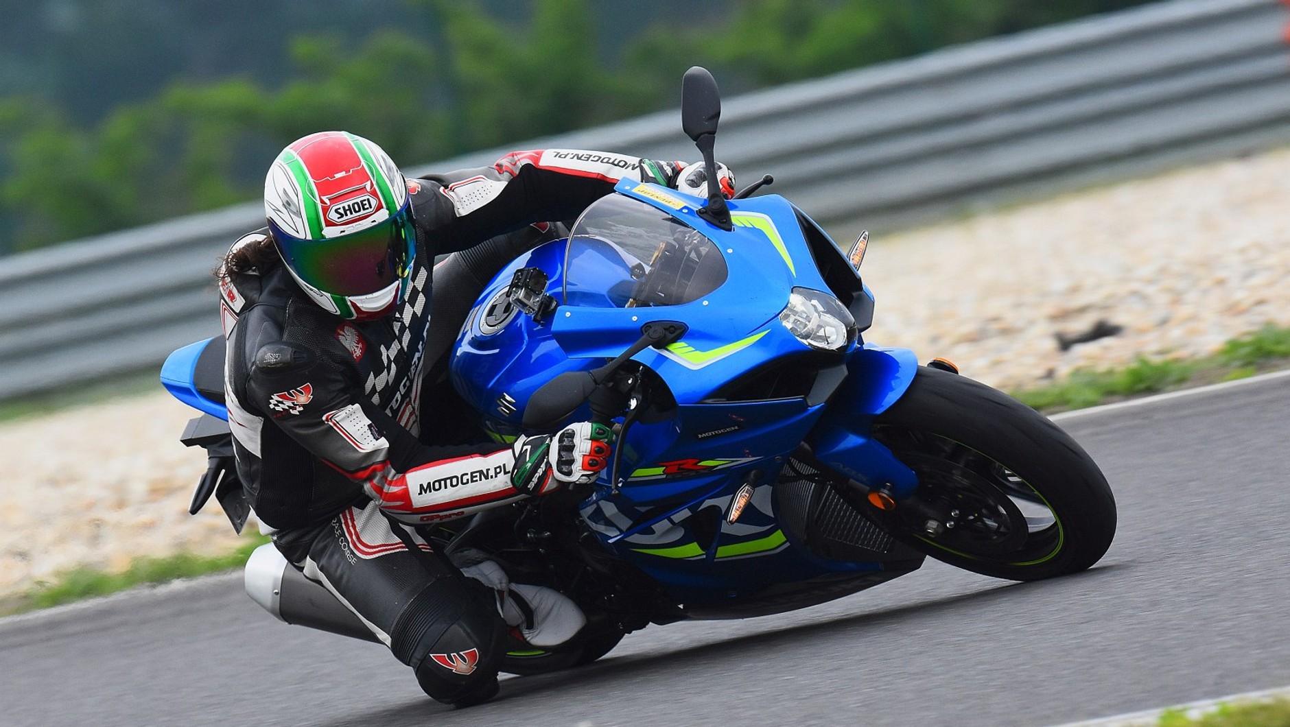 Suzuki GSX-R 1000 w akcji