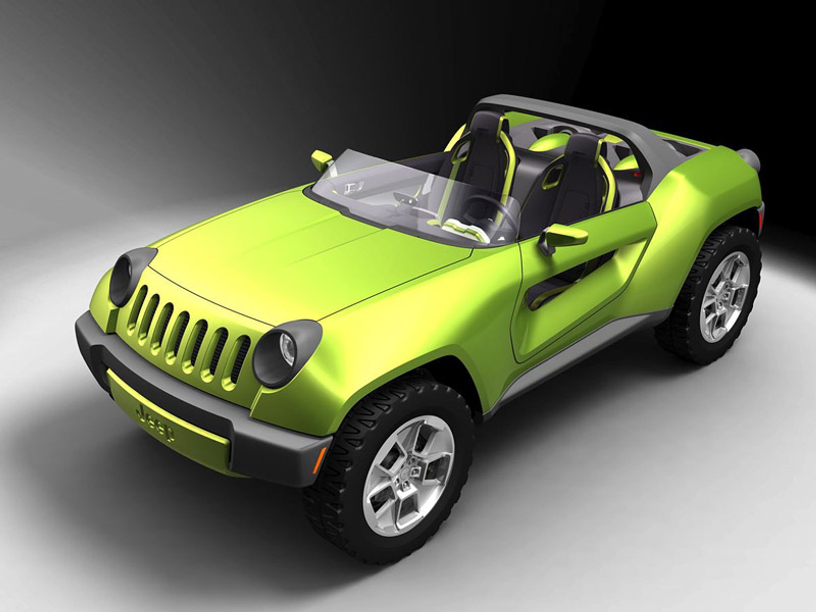 Detroit 2008: Jeep Renegade Concept – minimalistyczny roadster do terenu