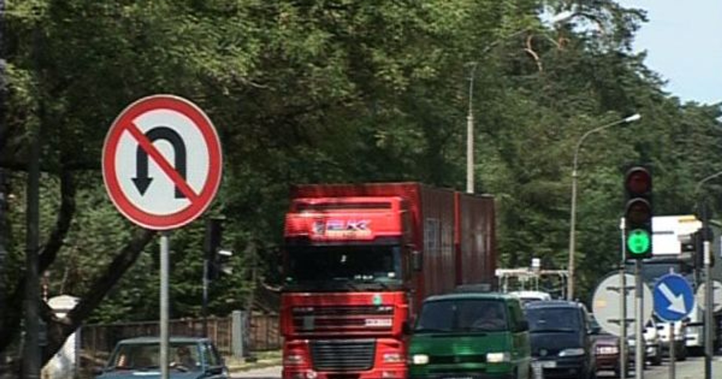 Augustów rozjeżdżany przez tiry