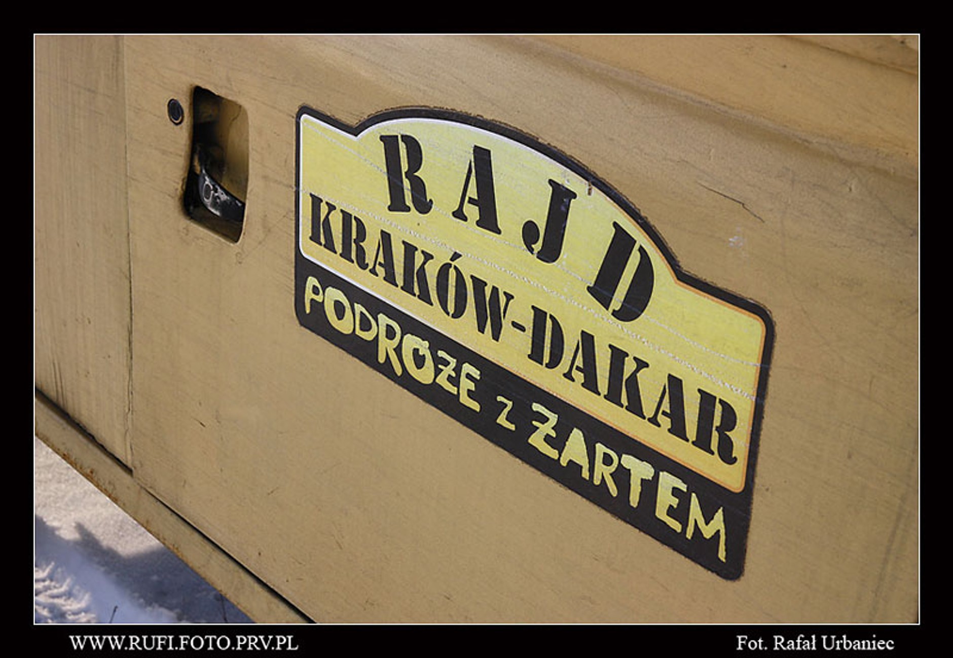 WOŚP 2009: offroadowa fotogaleria - Rafał Urbaniec