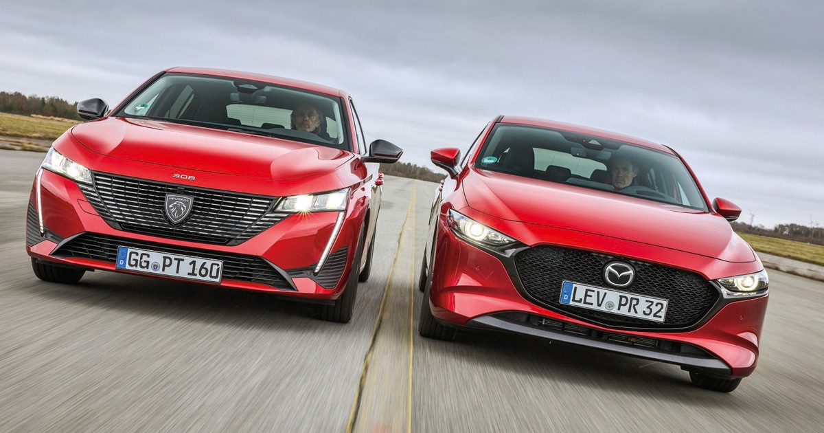 Mazda 3 kontra Peugeot 308 - porównanie