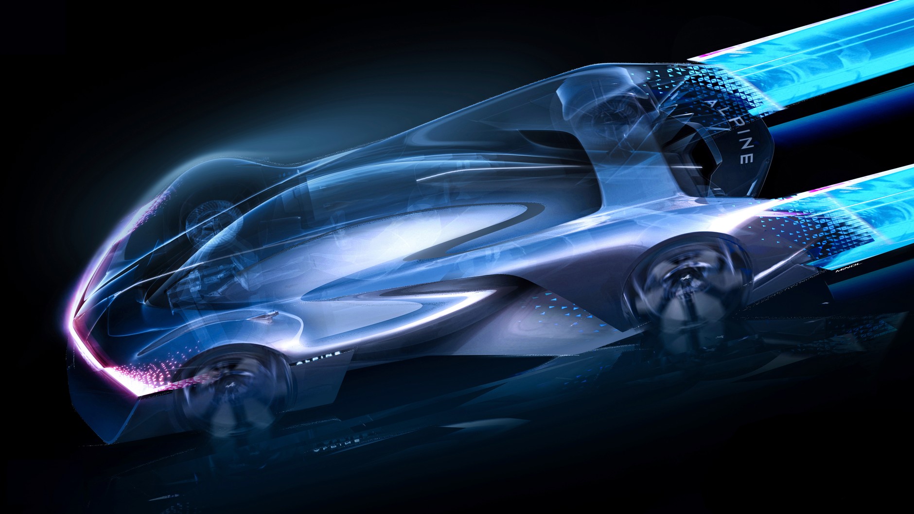 Alpine Alpenglow koncept