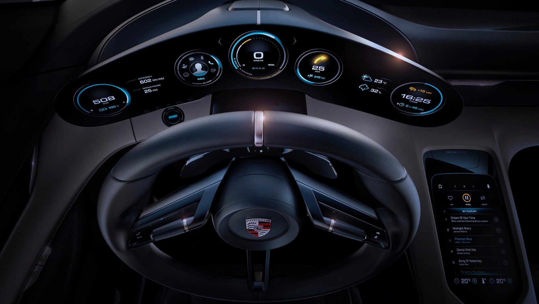 Porsche Mission E - zapowiedź modelu Taycan