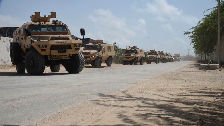 Francuskie bastiony podczas działań w Ugandzie