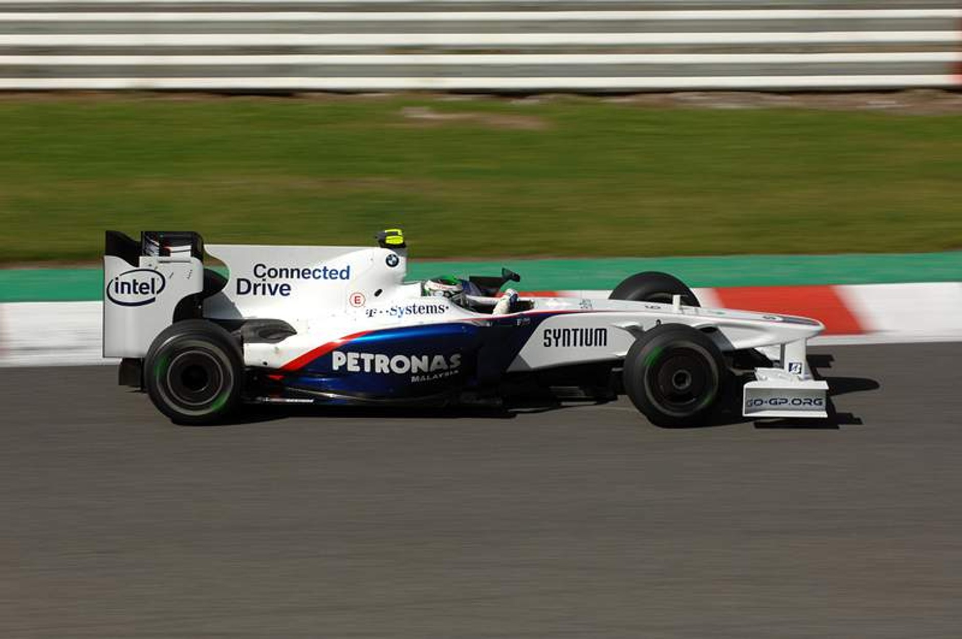 Grand Prix Belgii 2009: dwie gwiazdy wyścigu - Raikkonen i Fisichella (fotogaleria)