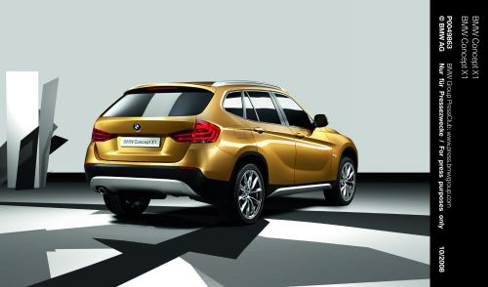 BMW Concept X1 - Światowy debiut