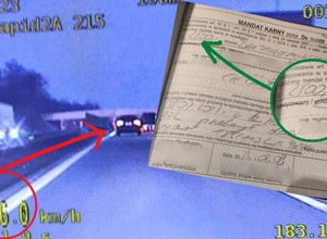 Kierowca z Czech dostał słony mandat i punkty karne. Przesadził na A4