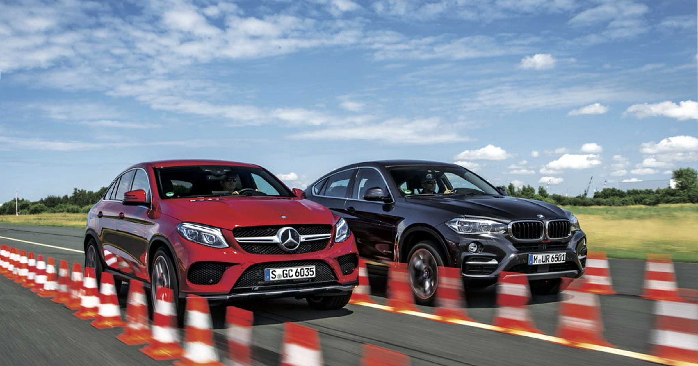BMW X6 kontra Mercedes GLE Coupe - sprawdzamy, kto robi lepsze X6?