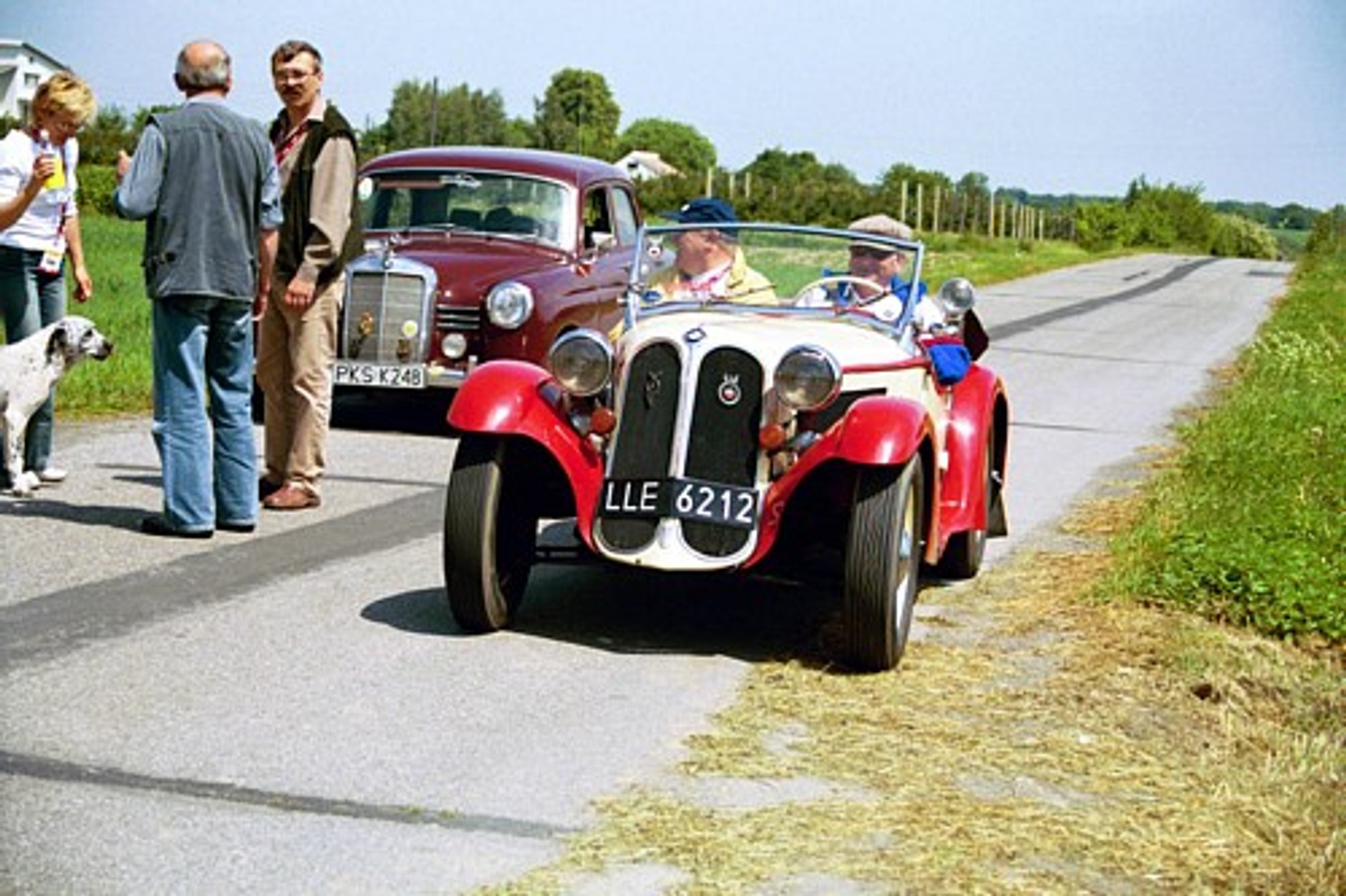 Rajd pojazdów zabytkowych w Kazimierzu Dolnym