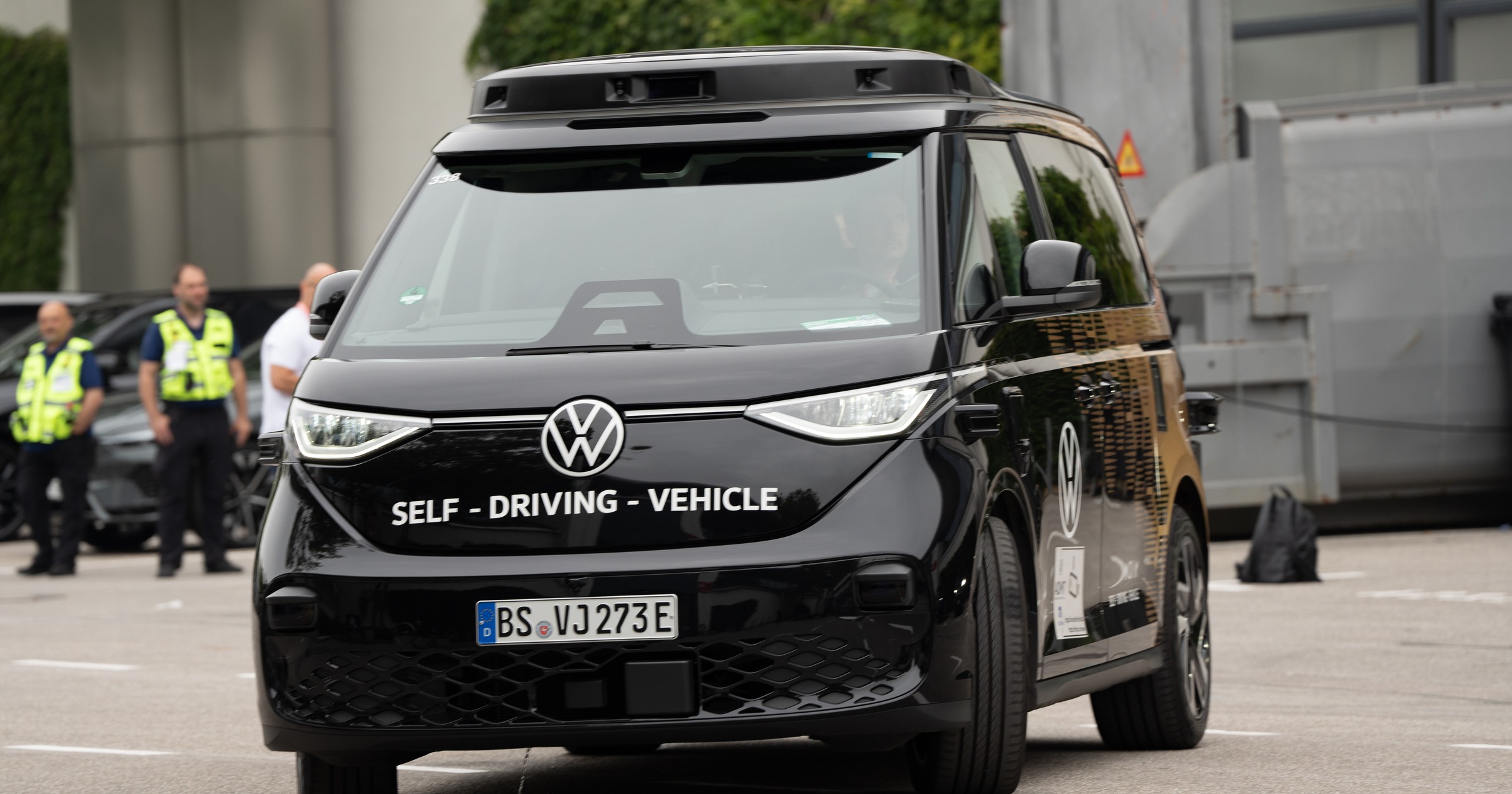 Autonomiczny Volkswagen ID. Buzz