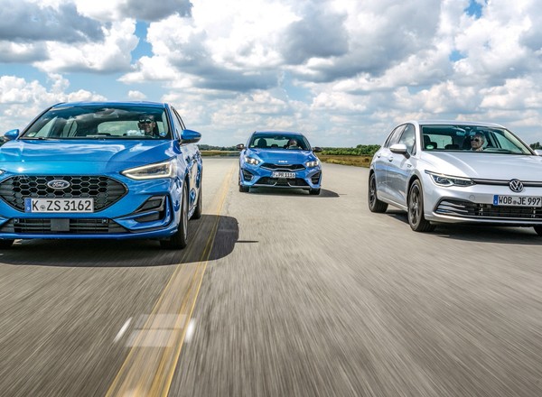 Volkswagen Golf kontra Kia Ceed i Ford Focus - pojedynek na szczycie segmentu C