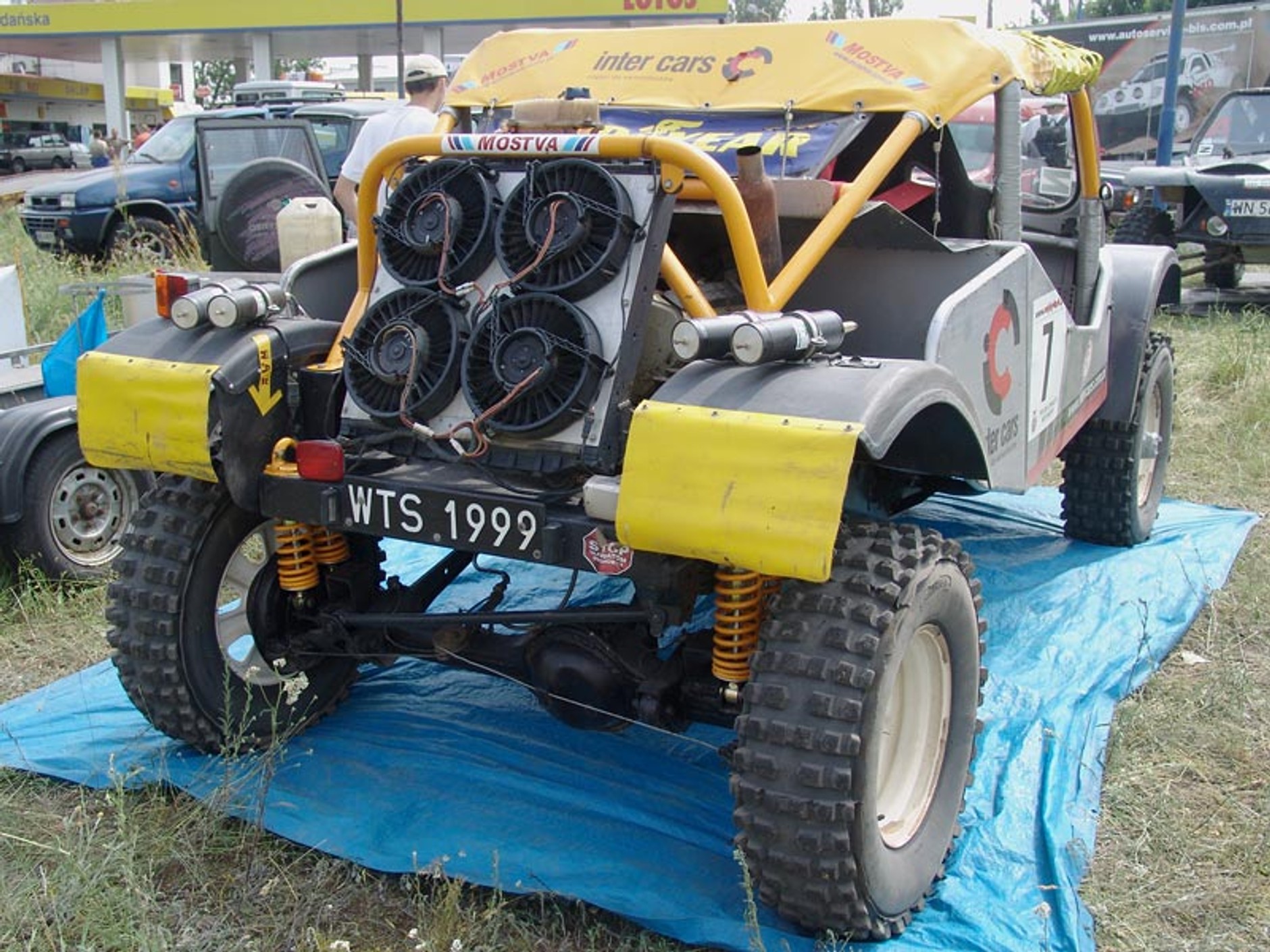 Polskie Safari 2007: w upale i piasku (fotogaleria)