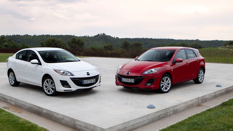 Mazda 3 ze zmodyfikowanym turbodieslem