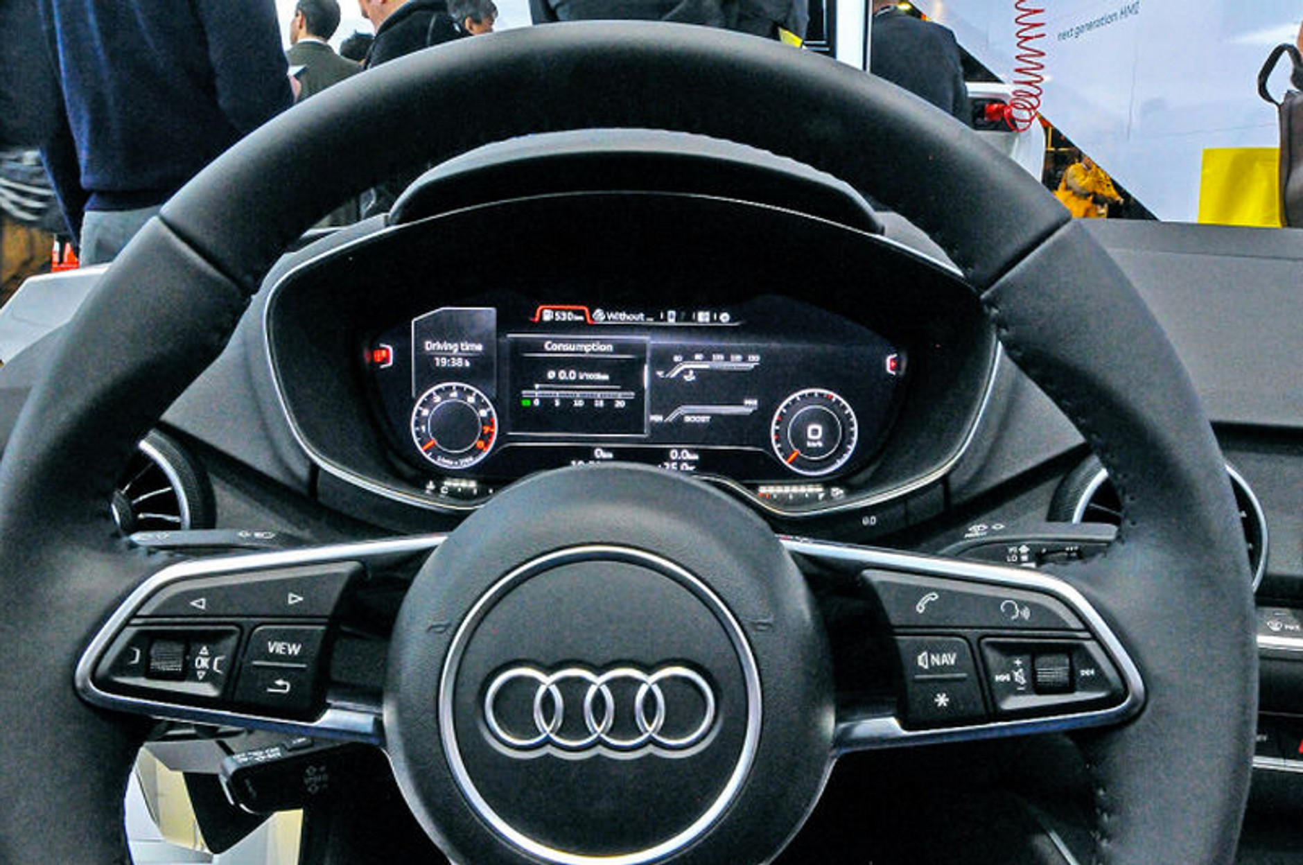 Kokpit nowego Audi TT