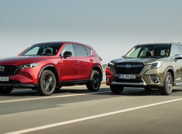 Rebelianci bez turbo: Mazda CX-5 kontra Subaru Forester. Japoński duet ciągle w formie!